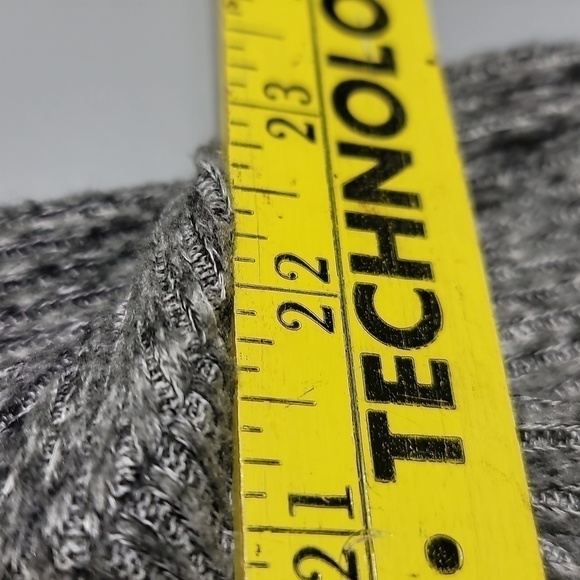 OLIVE & Oak Faux Wrap Gray Sweater - Picture 6 of 7
